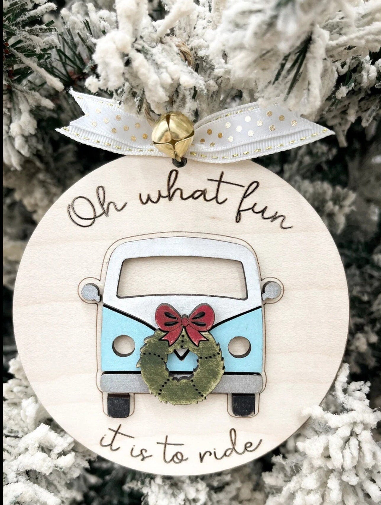 Funny Wooden Handmade Christmas Tree Ornaments, Family Retro Christmas Ornaments, Christmas Decorations