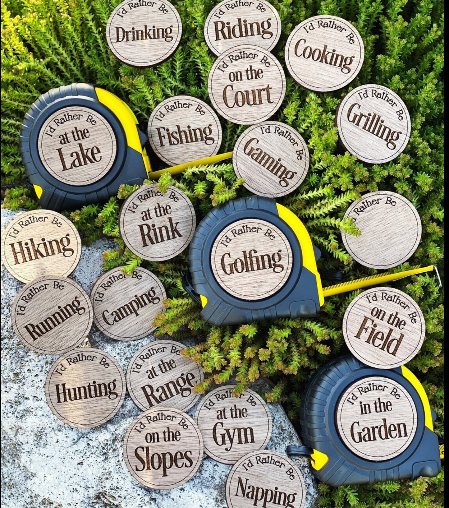 I'd Rather Be Tape Measure, Fathers Day Gift From Daughter,  Gift for Husband, Fathers Day Gift, Father In Law Gift, Birthday Christmas Gift