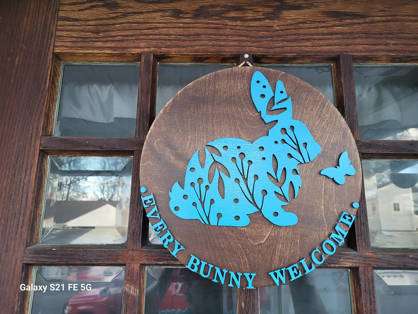 Every Bunny Welcome Boho Front Door Decor, Happy Easter Handmade Home Decor, Easter Holiday Decor, Easter Door Hanger, Easter Wood Sign
